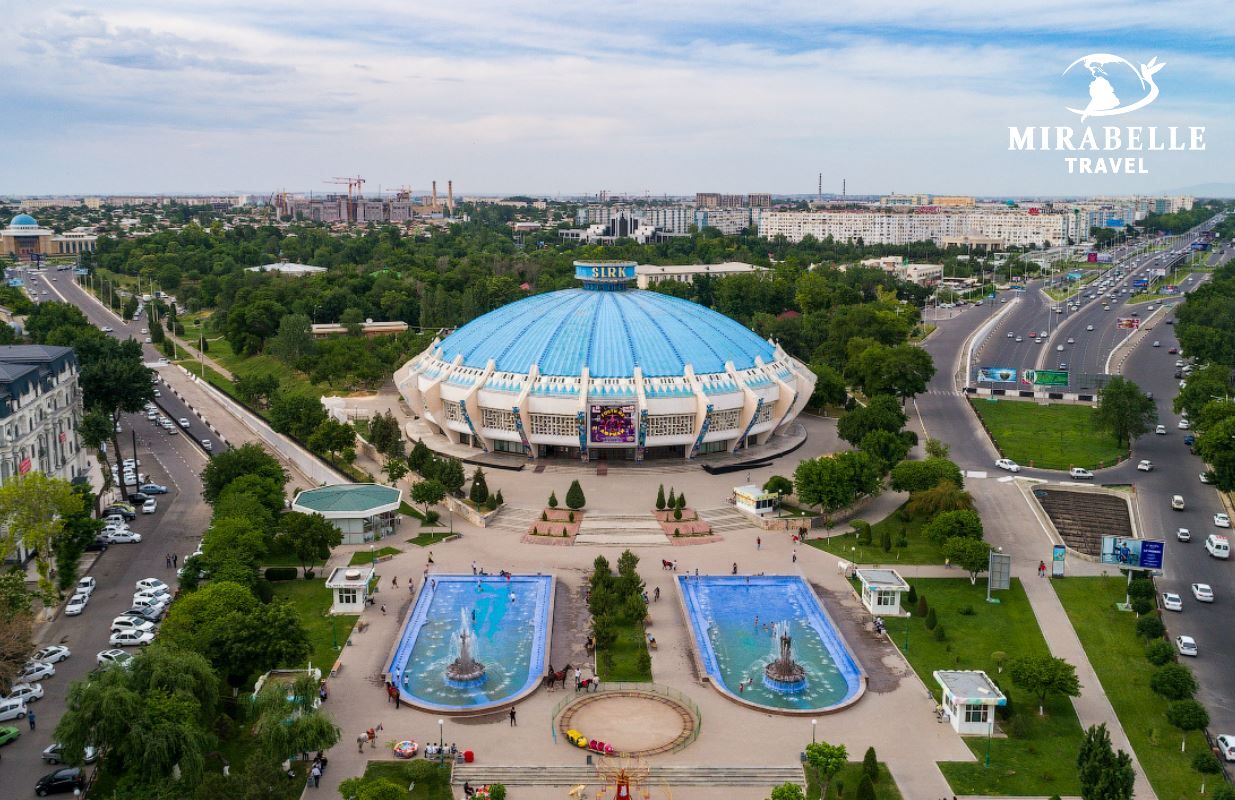 Arrival in Tashkent